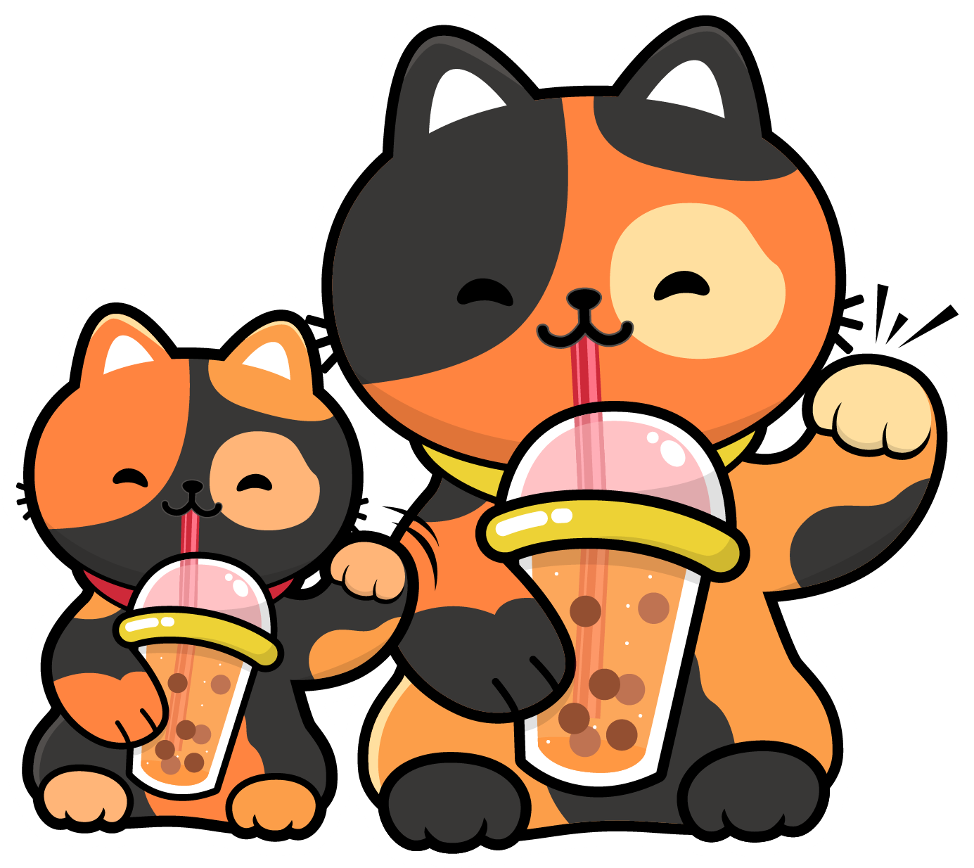 Black Cats Boba
